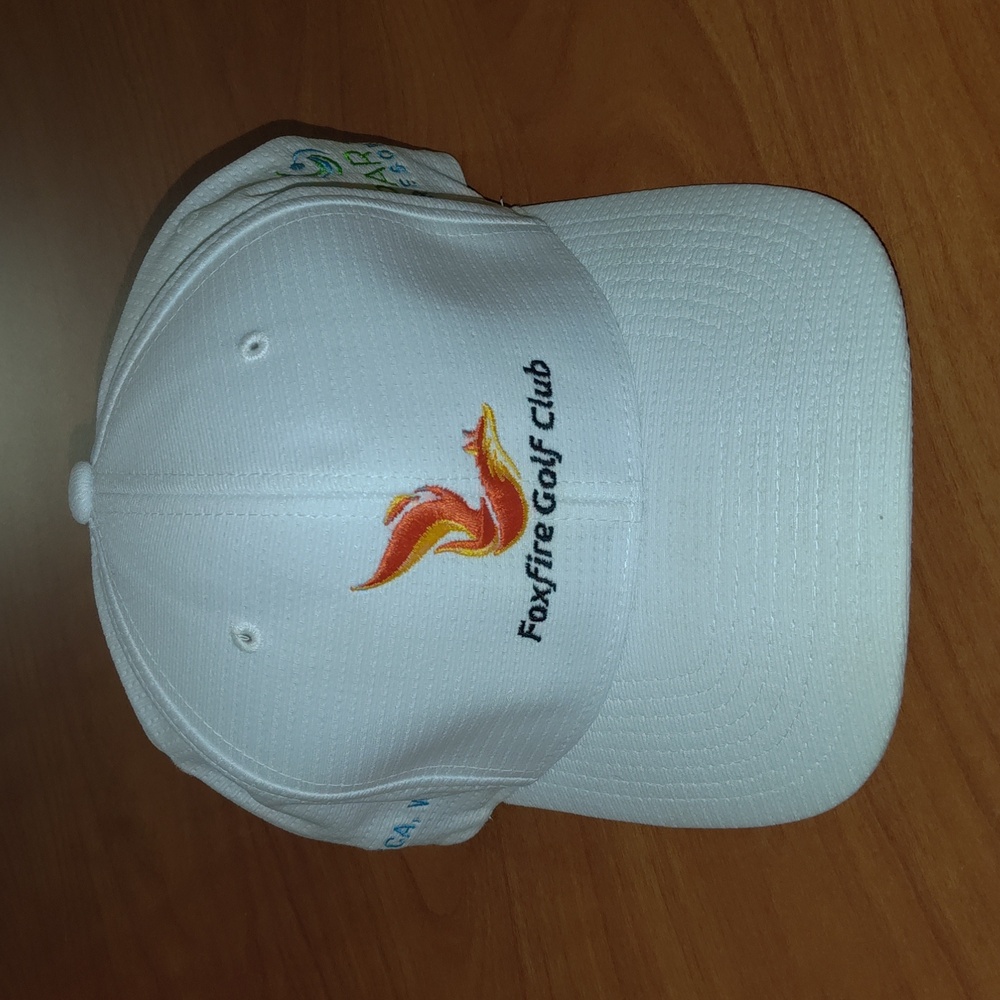 Foxfire Golf Club Par 4 Resort (Wisconsin) Embroidered Flexfit Fitted Hat L/XL